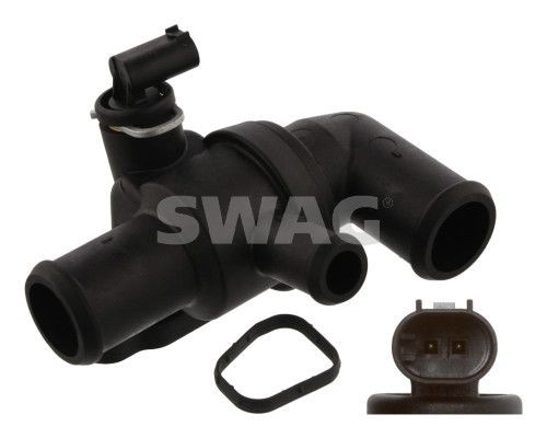 SWAG Thermostaat, koelvloeistof 12 93 7081 SWAG 12937081 Thermostaat, behuizing Smart Roadster Coupe 452 prijs