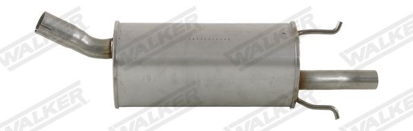 WALKER Panela de escape traseira 70308 Panela de escape WALKER Ford USA ESCAPE 70308