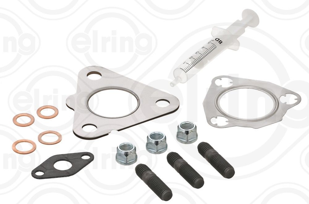 Kit de montagem, turbocompressor ELRING 790.190 ELRING 790.190 Kit de montagem sistema de escape OPEL CORSA 2004