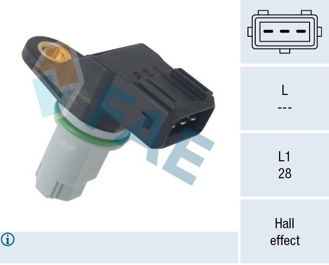 FAE RPM Sensor, engine management 79159 FAE 79159 VAUXHALL Vivaro Minibus (J7) cam sensor replacement
