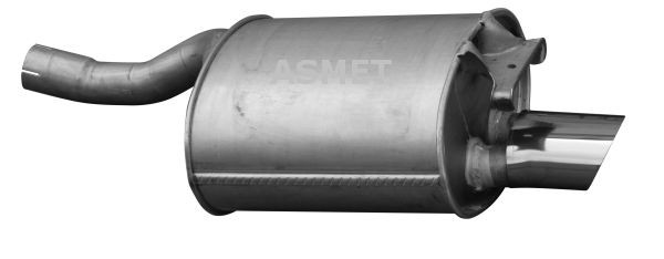 Bakre eksospotte ASMET 01.071 ASMET 01.071: Bakpotte Mercedes GLC 2016