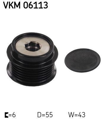 SKF Vapaakytkin VKM 06113 VKM 06113 SKF Laturin vapaakytkin Ford USA EDGE hinta
