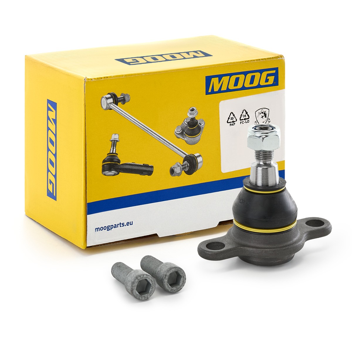 MOOG Fuseekogel VO-BJ-1990 MOOG VO-BJ-1990 Fuseekogel Volkswagen California T5 Bus (7EC, 7EF, 7EG, 7HF) aan een voordelige prijs
