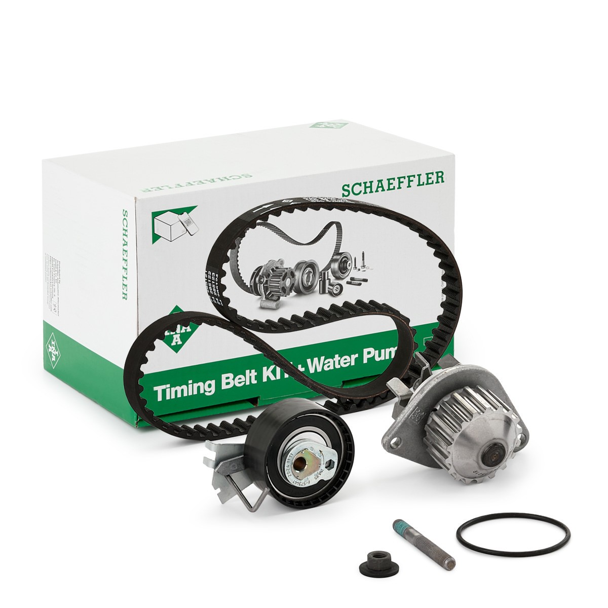 INA Bomba de água + kit de correia dentada 530 0334 30 INA 530033430 Bomba de água + kit de correia dentada Lamborghini AVENTADOR originais