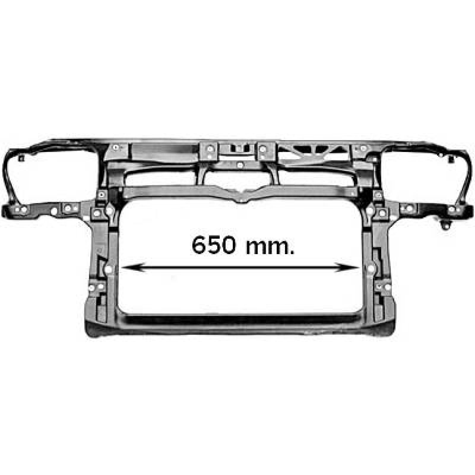 DIEDERICHS Frontplåt 2213003 DIEDERICHS 2213003 Frontplåt