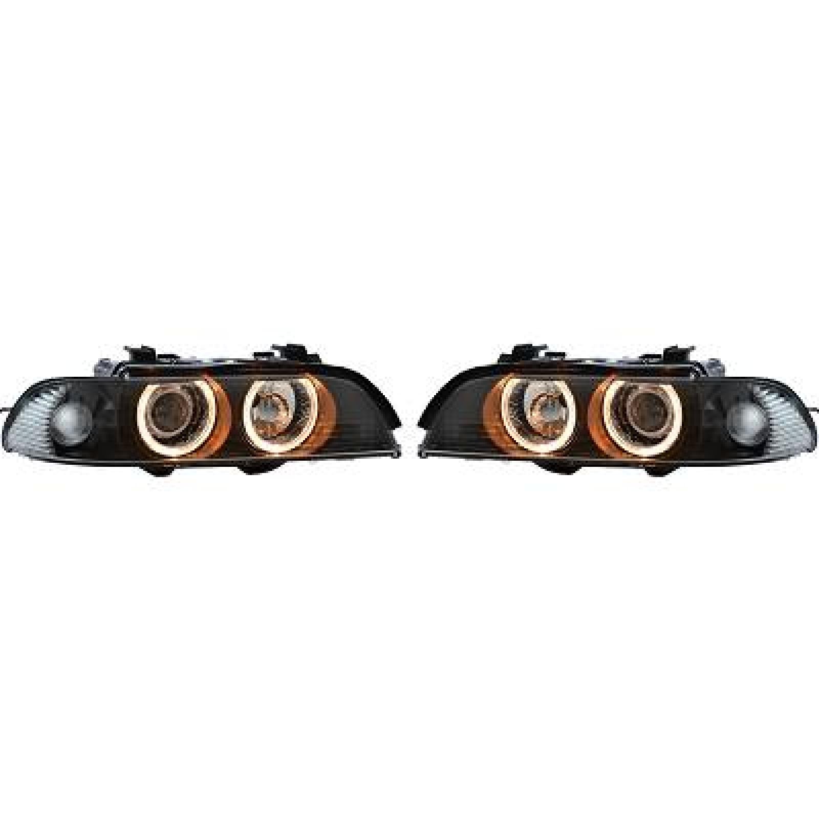 DIEDERICHS Sett hovedfrontlys 1223580 Hovedlykter BMW E39 1223580 DIEDERICHS