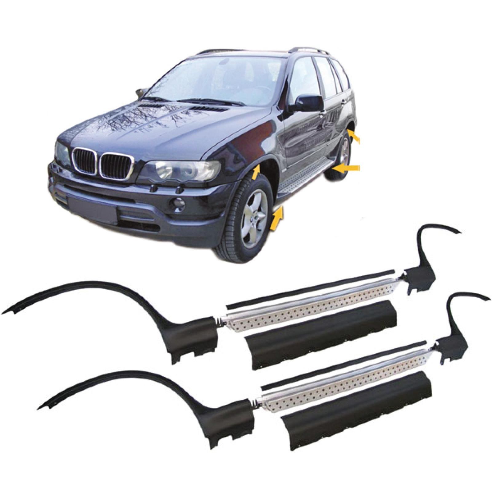 DIEDERICHS Sada rozżírení blatníka 1290032 Lemy blatníkov BMW E84 1290032 DIEDERICHS
