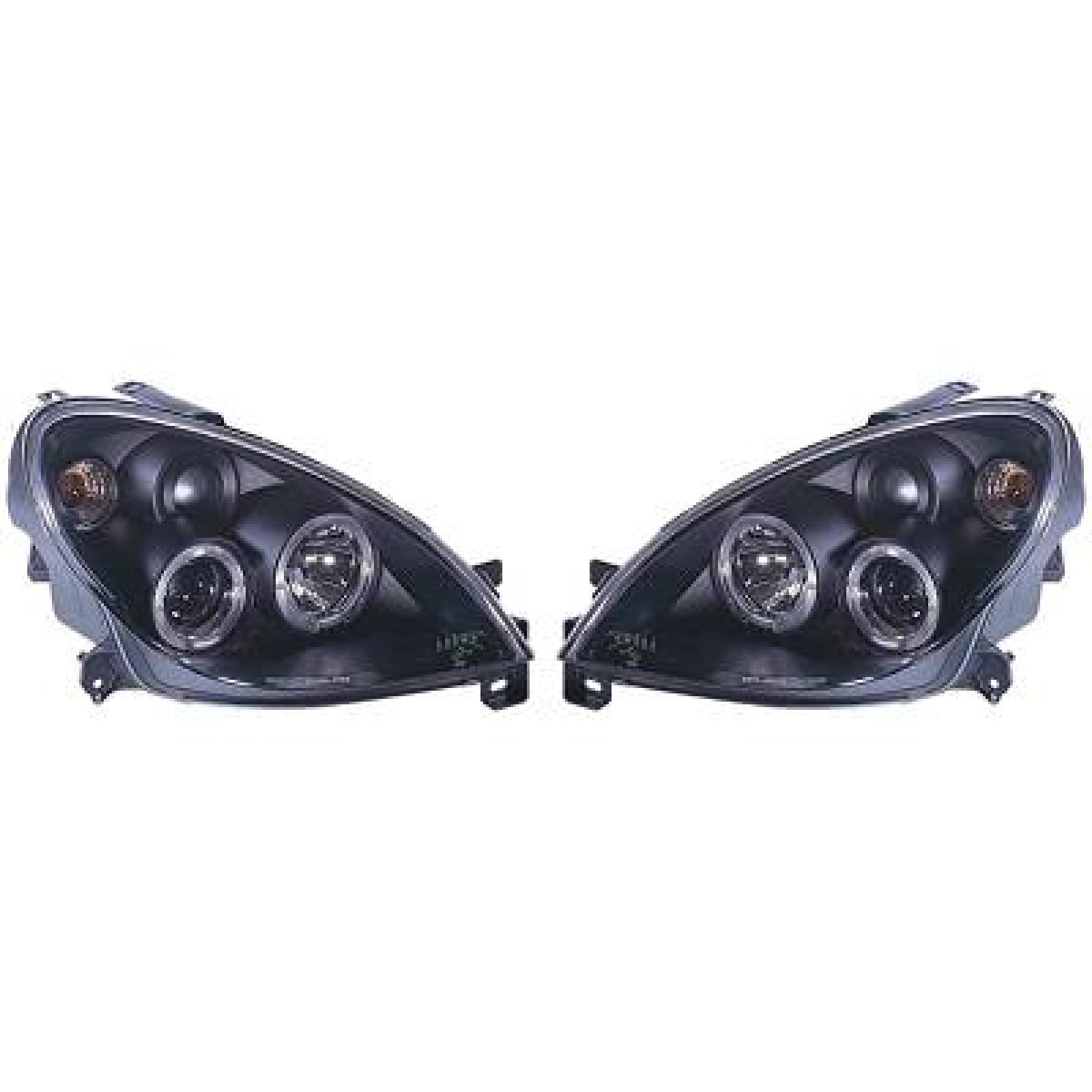 Headlight set DIEDERICHS 4071380 DIEDERICHS HD Tuning 4071380 2007 Citroen C-CROSSER headlight replacement