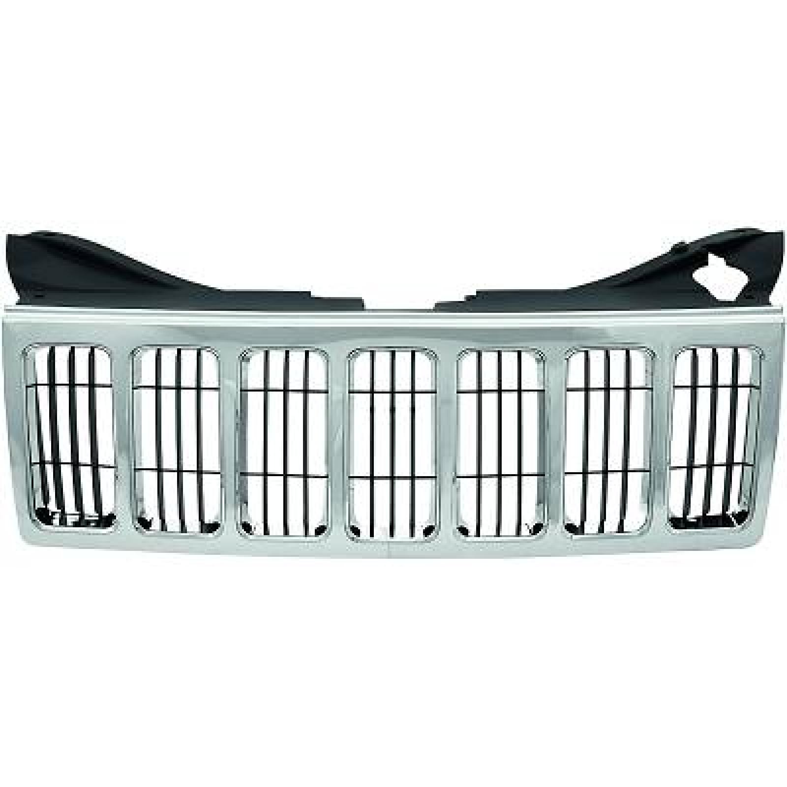 DIEDERICHS Radiator grill 2612340 DIEDERICHS 2612340 Sportgrille JEEP Grand Cherokee WH aan een voordelige prijs