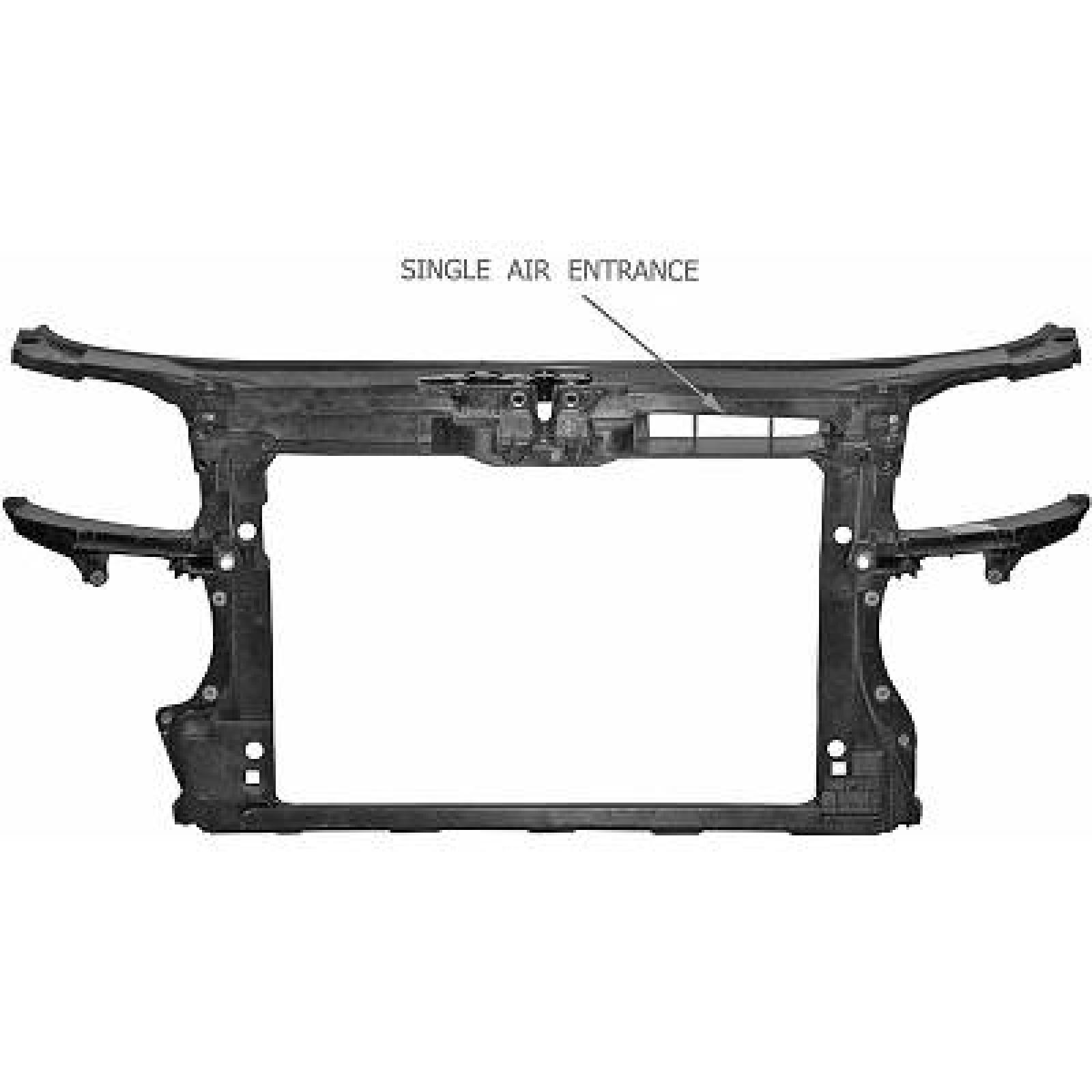 DIEDERICHS Frontplåt 1031003 DIEDERICHS 1031003 frontplåt BMW 1-serie