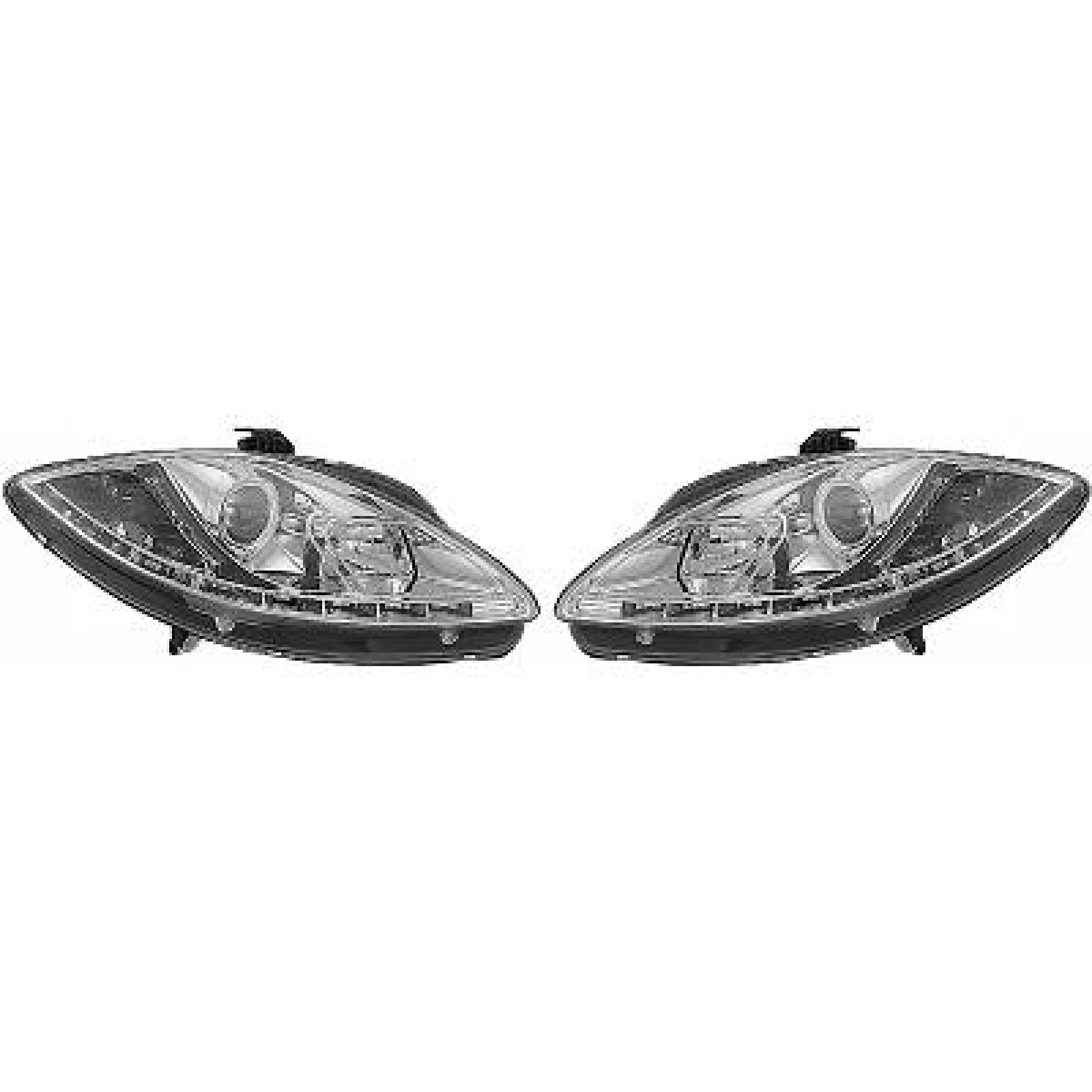 DIEDERICHS Sett hovedfrontlys 7432486 DIEDERICHS 7432486 Frontlys Seat Altea XL pris