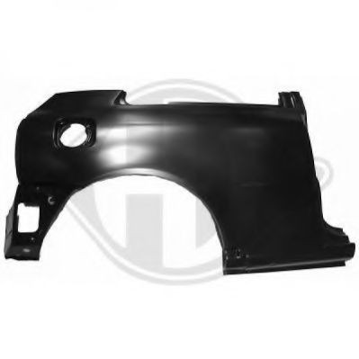 Sānsiena DIEDERICHS 1030035 DIEDERICHS 1030035: Riteņu arkas Audi A3 2024