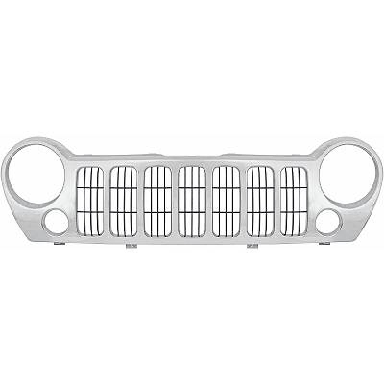 Radiator grill DIEDERICHS 2601042 DIEDERICHS 2601042 Voor-grill JEEP WRANGLER 2004