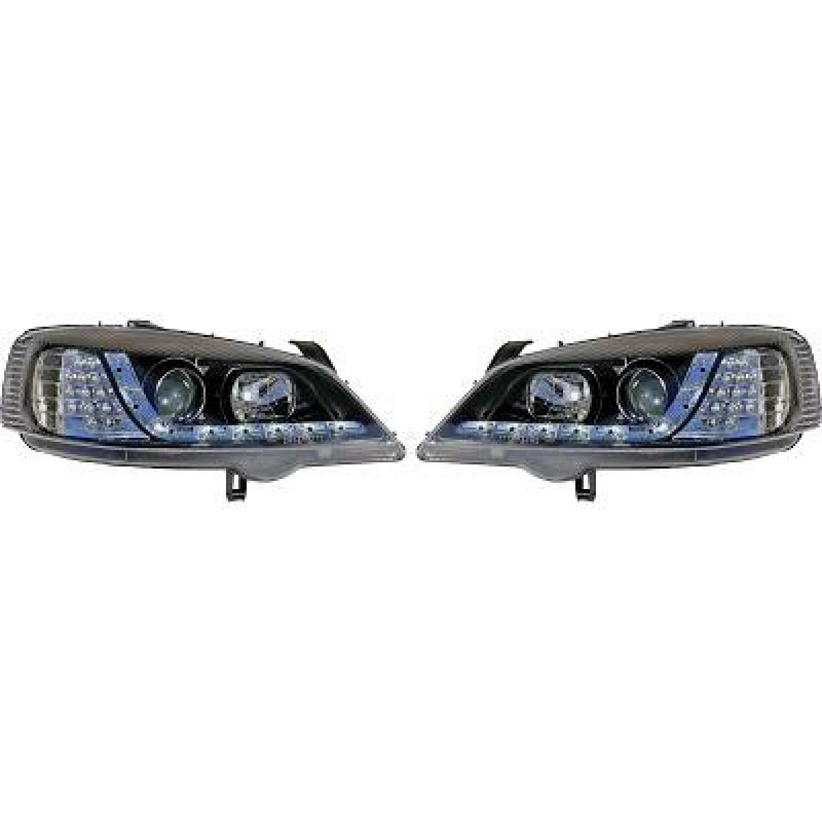 DIEDERICHS Ajovalonheitinsarja 1805885 Opel Astra G Coupe ajovaloumpio LED ja Xenon DIEDERICHS HD Tuning 1805885