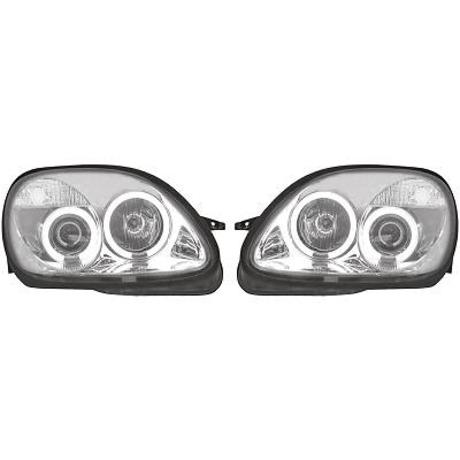 Σετ προβολέων DIEDERICHS 1635381 DIEDERICHS HD Tuning 1635381 Φανάρια αυτοκινήτων MERCEDES-BENZ SLK 2002