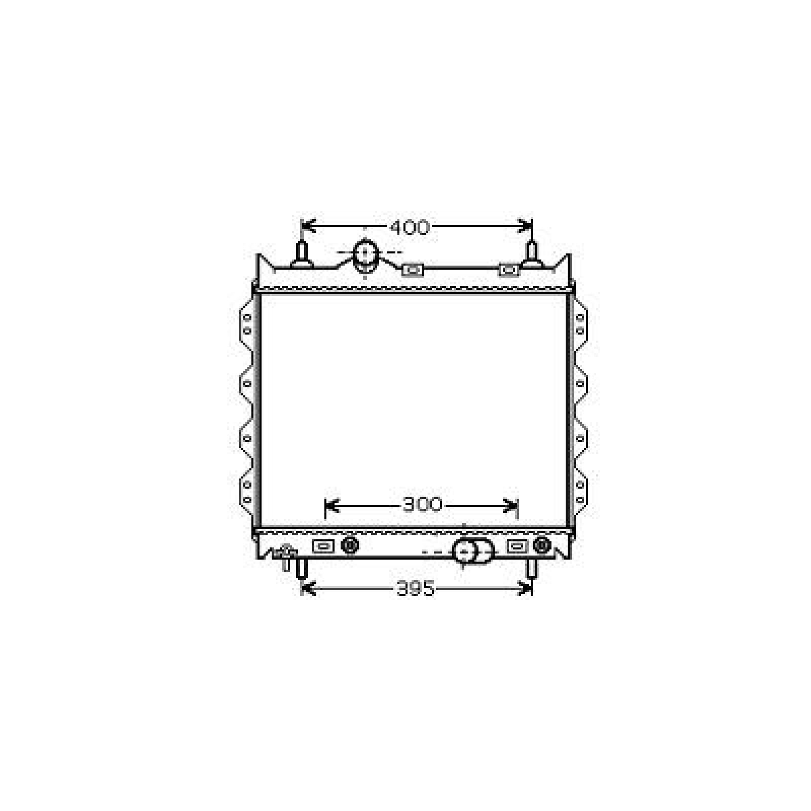 DIEDERICHS Ψυγείο, ψύξη κινητήρα 8260505 DIEDERICHS 8260505 Ψυγειο νερου PT Cruiser Combi γνήσια τιμες