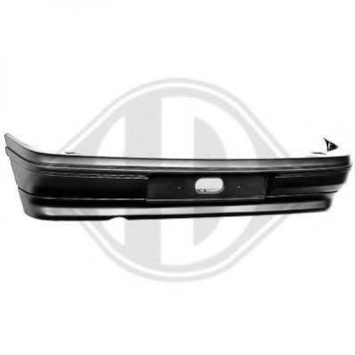 DIEDERICHS Rear bumper 4412058 DIEDERICHS 4412058 Renault Clio Van s57 bumper parts replacement