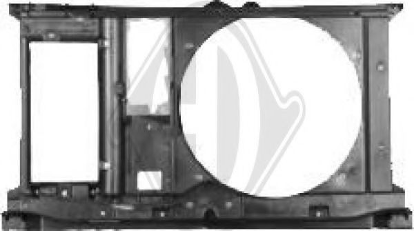 DIEDERICHS Lüfterhaube 4234005 Lüfterhaube DIEDERICHS Mazda CX-7 4234005