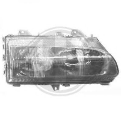 Predné svetlo DIEDERICHS 3492080 DIEDERICHS 3492080 Predné svetlá bi-xenon a halogén Fiat ULYSSE 2009