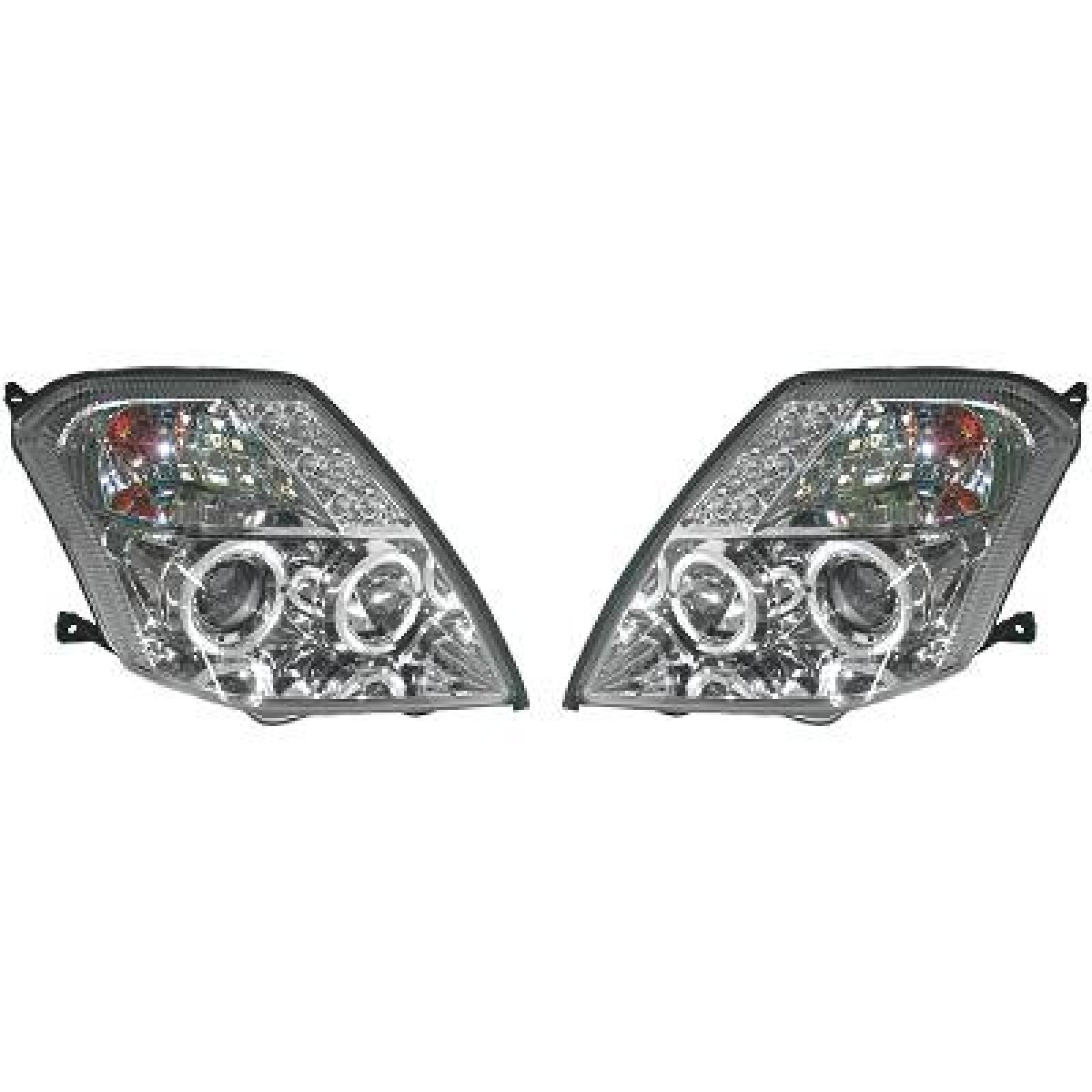 Sada hlavného svetlometu DIEDERICHS 4000380 DIEDERICHS HD Tuning 4000380 Predné svetlá bi-xenon a halogén Citroën C2 2011