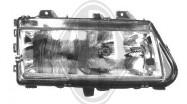 Headlight DIEDERICHS 3491080 DIEDERICHS 3491080 2025 Fiat ULYSSE headlight replacement