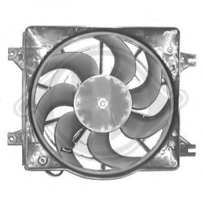 DIEDERICHS Ventilator, klimaanlæg 6830001 Ventilator, klimaanlæg DIEDERICHS Hyundai COUPE 6830001