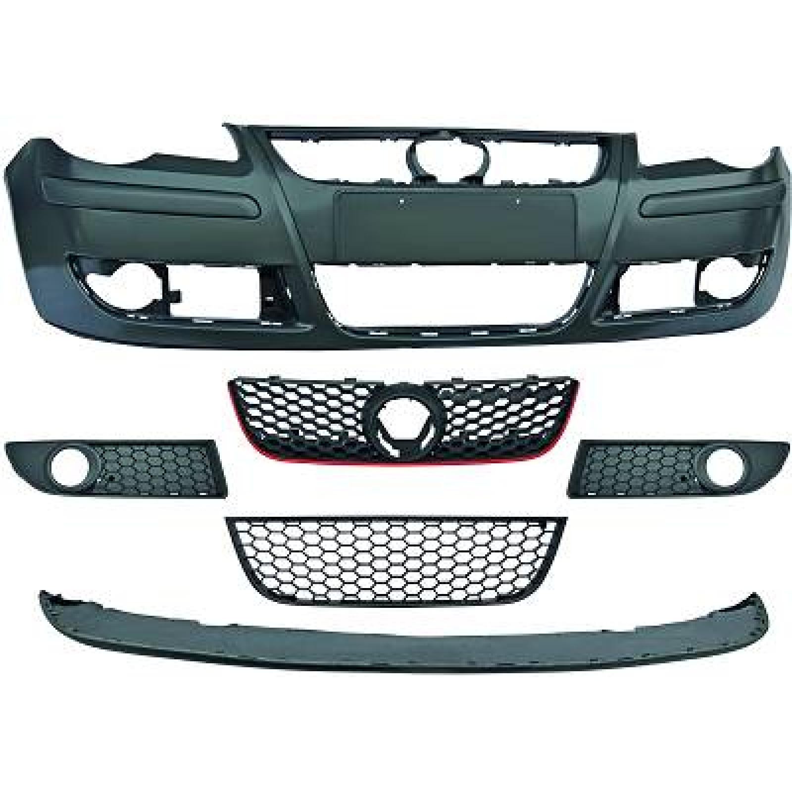 DIEDERICHS Kit de pare-chocs 2205850 DIEDERICHS 2205850 d'origine Pare-chocs VW Polo 9n Berline coût
