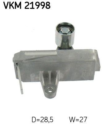 SKF Τεντωτήρας ιμάντα, οδοντωτός ιμάντας VKM 21998 VKM 21998 Τεντωτήρας ιμάντα, οδοντωτός ιμάντας SKF DACIA DOKKER