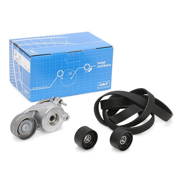 SKF Jogo de correias trapezoidais estriadas VKMA 38070 SKF VKMA 38070 Jogo de correias trapezoidais estriadas Sprinter 5-t Camião de plataforma / Chassis (907) a um preço acessível