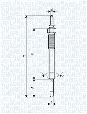 Προθερμαντήρας MAGNETI MARELLI 062900074304 MAGNETI MARELLI 062900074304 Προθερμαντήρας HYUNDAI i10 2025