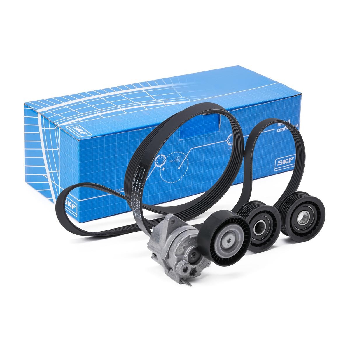 SKF Drivremssats VKMA 38026 SKF VKMA 38026 Flerspårsremssats Mercedes CLC CL203
