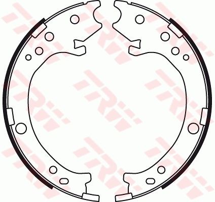 TRW Sada brzd. čeľustí parkov. brzdy GS8779 GS8779 TRW Ručná brzda Honda lacné