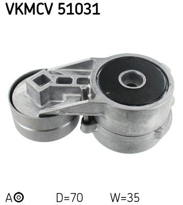 SKF Τεντωτήρας, ιμάντας poly-V VKMCV 51031 SKF VKMCV 51031 Τεντωτηρας ιμαντα FORD ESCORT γνήσια