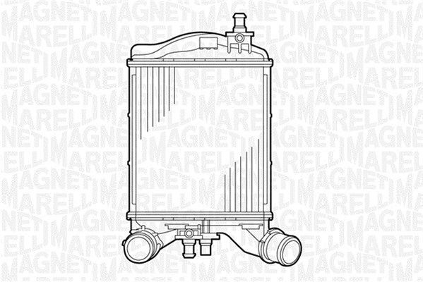 MAGNETI MARELLI Intercooler 351319201530 MAGNETI MARELLI 351319201530 Intercooler Abarth 595 goedkoop