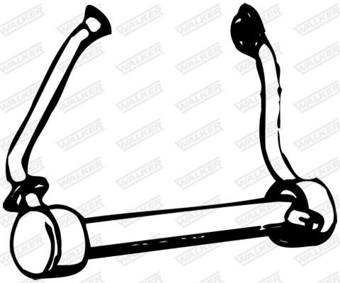 WALKER Front Silencer 06071 06071 WALKER front silencer for HONDA