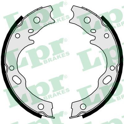 LPR Handbrake shoes 01127 LPR 01127 genuine Charmant handbrake shoes price