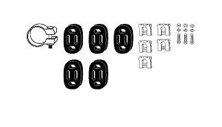 VEGAZ Szerelőkészlet, kipufogórendszer OA-142 VEGAZ OA-142 Kipufogó PIAGGIO ár