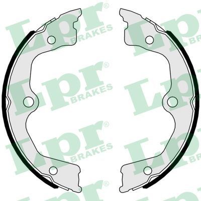LPR Handbrake shoes 01114 LPR 01114 Honda Legend KB 4 parking brake replacement