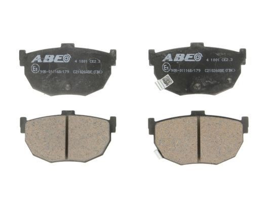 ABE Brake pad set C21026ABE ABE C21026ABE Nissan HGS130 front brake pads