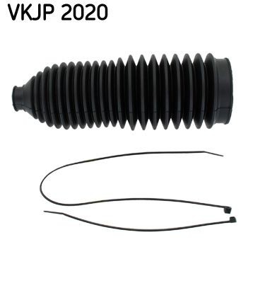 SKF Bellow Set, steering VKJP 2020 SKF VKJP 2020 MAZDA 323 II Saloon (BD) steering rack gaiter replacement