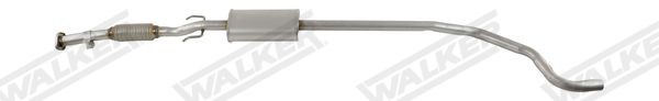 WALKER Πρώτο σιλανσιέ 23668 WALKER 23668 Πρώτο σιλανσιέ Fiat Ducato 244 Van φθηνά