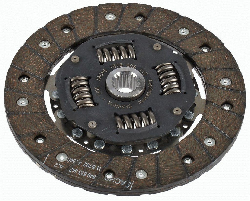 SACHS Disque d'embrayage 1878 006 115 Alfa Romeo 33 Embrayage renforcé SACHS 1878 006 115