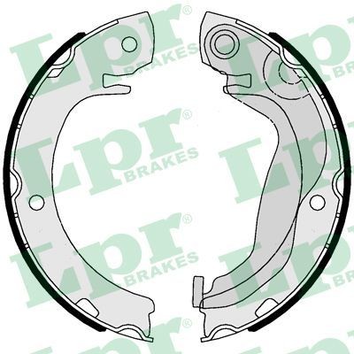 LPR Handbrake shoes 01123 01123 LPR handbrake shoes PORSCHE CAYENNE