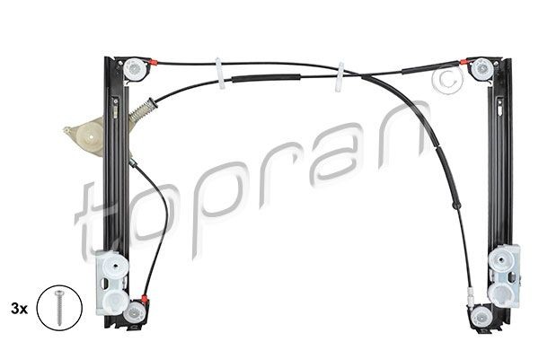 TOPRAN Fensterheber 501 830 Mini R50, R53 Scheibenheber 501 830 TOPRAN