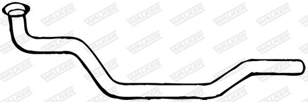 WALKER Pakoputki 08883 Ford Sierra MK2 pakoputki WALKER 08883