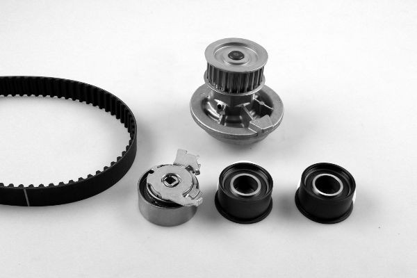 HEPU Vodné čerpadlo + sada ozubeného remeňa PK03163 Sada rozvodov Vauxhall B PK03163 HEPU