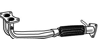 VEGAZ Výfukové potrubie MOR-99 Vyfukove potrubie VEGAZ Rover 600 MOR-99