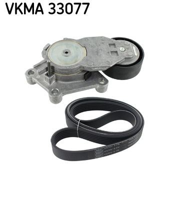 SKF Poly V-riem set VKMA 33077 SKF VKMA33077 Poly v riemen kit Mazda 6 GG prijs