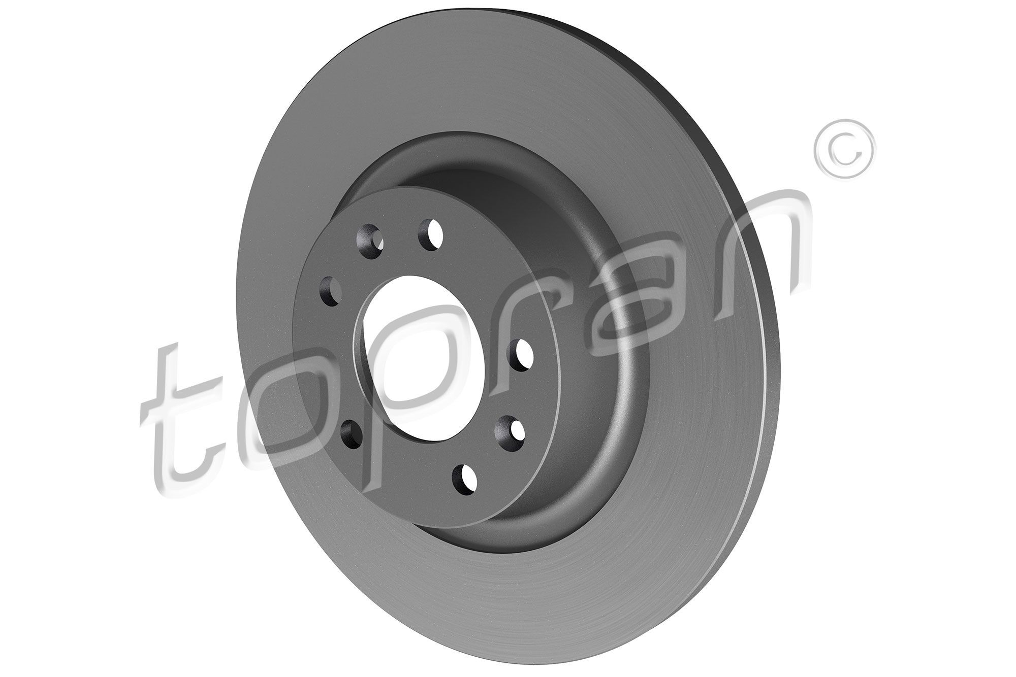 TOPRAN Brzdový kotouč 722 487 Brzdové kotúče TOPRAN TOYOTA 722 487