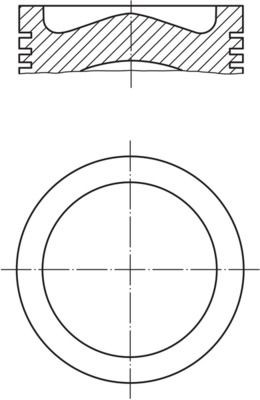 MAHLE Pistone motore 038 73 00 038 73 00 Pistone MAHLE VOLVO S60 costo